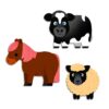 Pegatinas Animales de la granja - Imagen 2