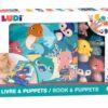 Libro de Baño + 5 marionetas de dedos