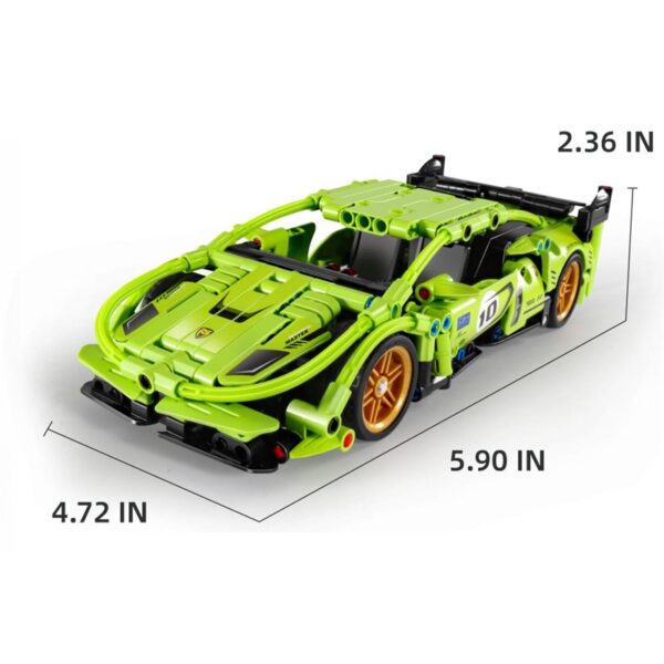 iMMaster Coche de carreras verde - 457pzas. - Imagen 3