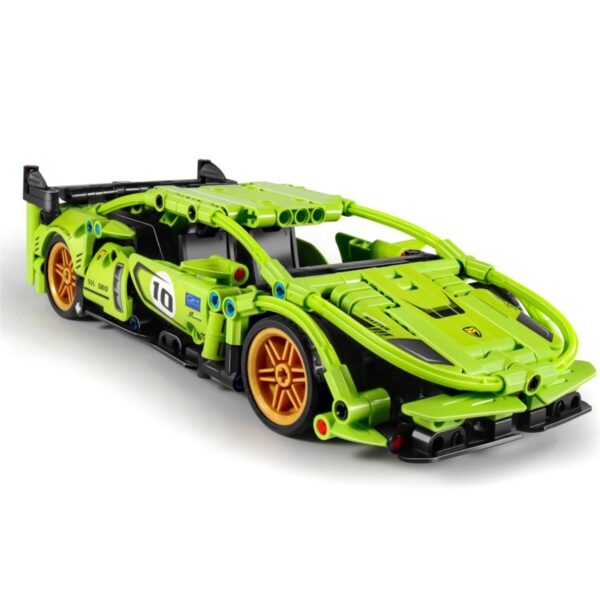 iMMaster Coche de carreras verde - 457pzas.