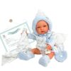 Muñeco Reborn Rubí Azul en Estuche