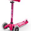 Patinete Mini Deluxe Led Rosa - Imagen 2