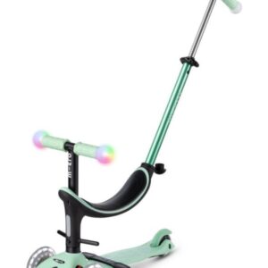 Patinete Mini2Grow Deluxe Magic LED Menta