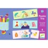 Puzzle Trio Mi vida diaria