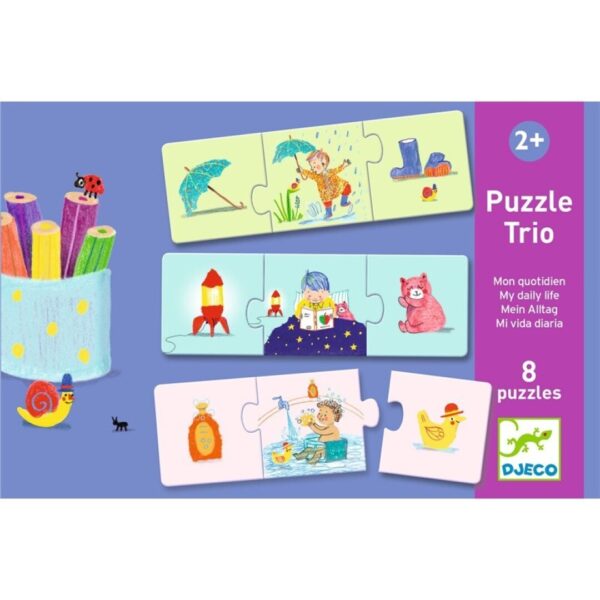 Puzzle Trio Mi vida diaria