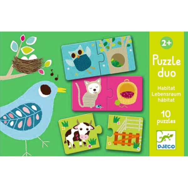 Puzzle Dúo Habitat