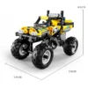 iMMaster Todoterreno 4×4 amarillo – 199 pzas. - Imagen 2