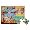 Puzzle Táctil,  Un dia en el zoo - Imagen 2