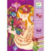 Cuadros purpurina El perfume de las flores