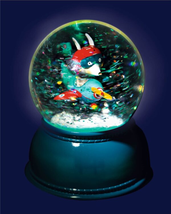 Lámpara bola de nieve Avión - Imagen 2
