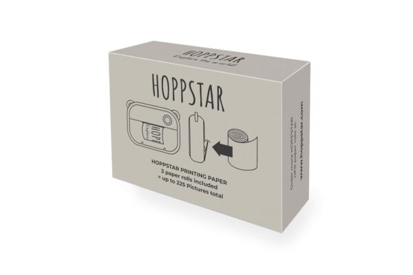 Hoppstar Recarga 3 rollos de papel