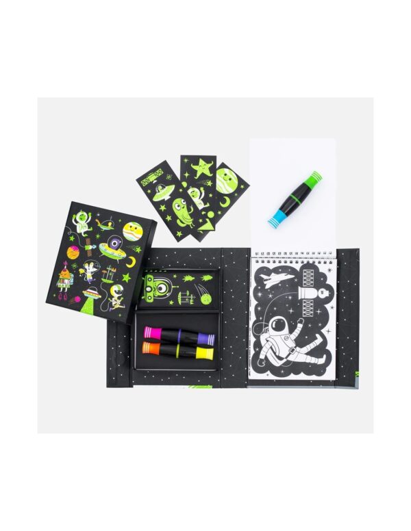 Set colorear Neon Outer Space - Imagen 2