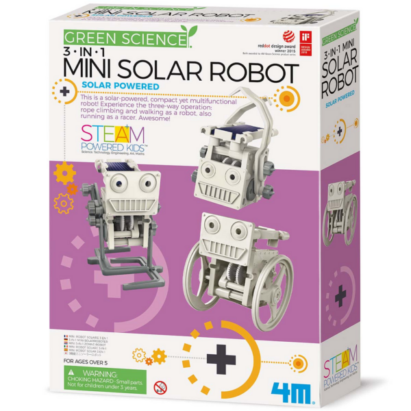 Green Science Mini Robot Solar 3 en 1 - Imagen 4