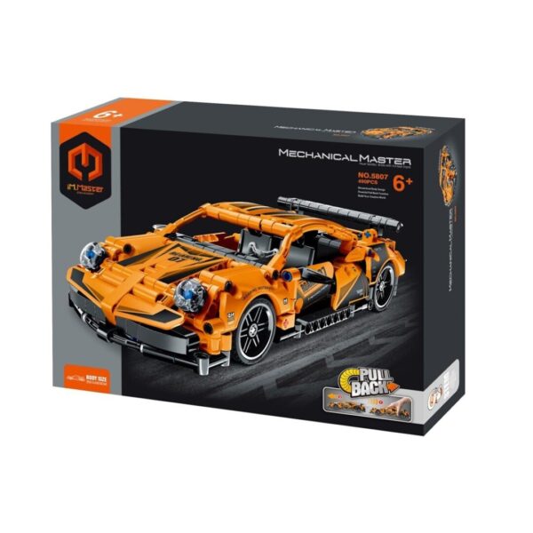 iMMaster Coche de carreras naranja - 490pzas. - Imagen 4