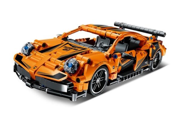 iMMaster Coche de carreras naranja - 490pzas.