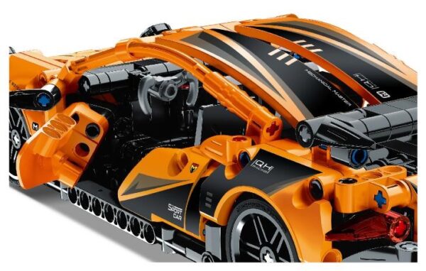 iMMaster Coche de carreras naranja - 490pzas. - Imagen 3