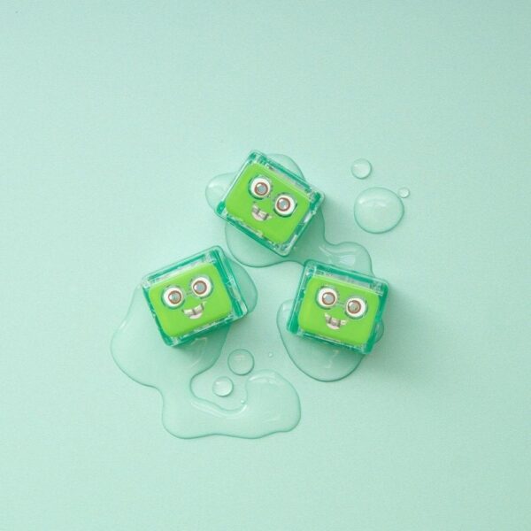 GloPals Cubos luz PIPPA Verde (set 4 ud.) - Imagen 2