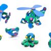 Clixo Crew Pack - Azul/Verde - Imagen 3