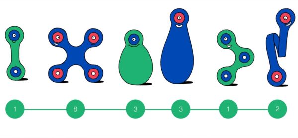 Clixo Itsy Pack - Verde/Azul - Imagen 4
